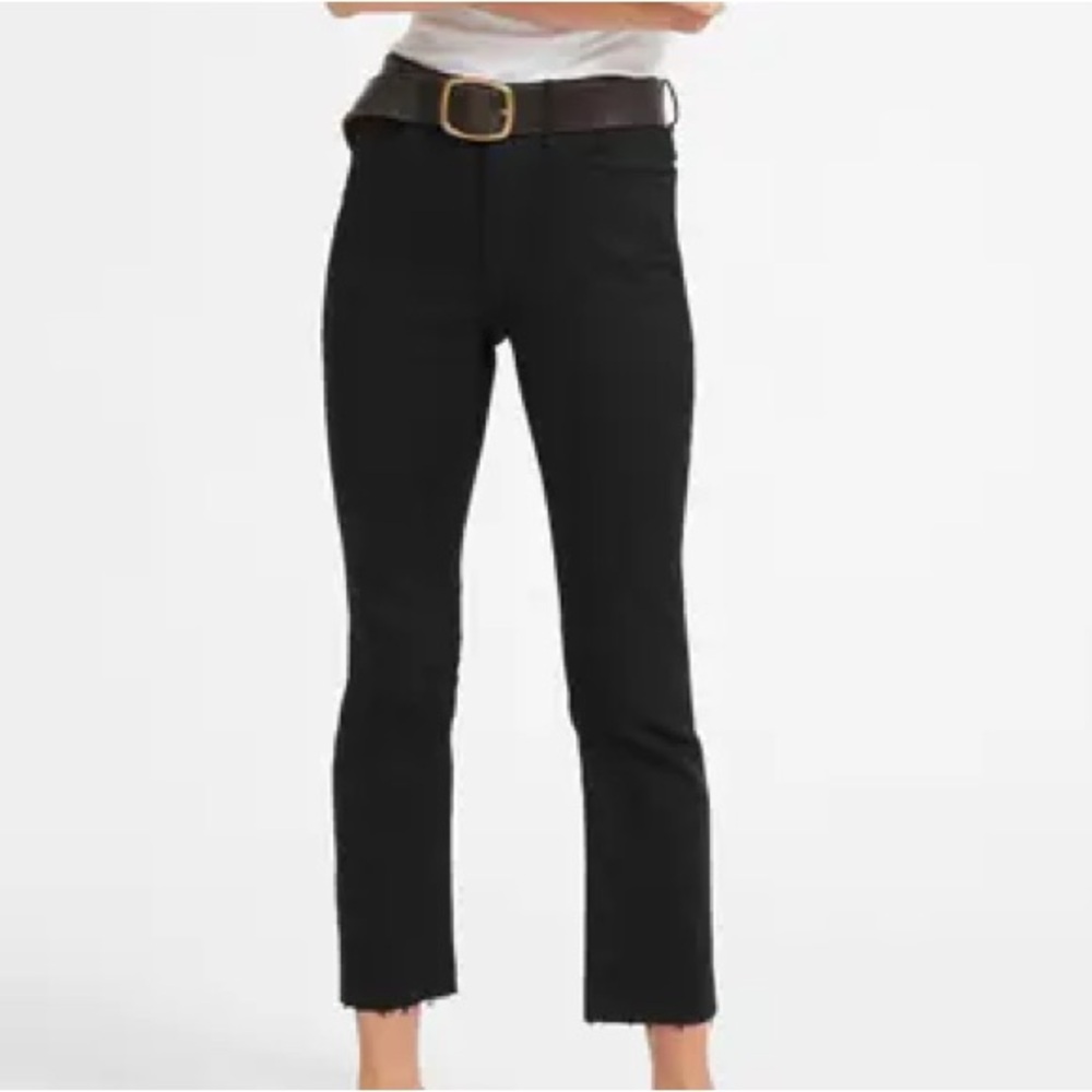 Everlane Kick Crop Jean Black size 28